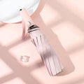 Stylish Automatic Umbrella - UV Protection, Windproof with 10 Reinforced Ribs, Design for Sun & Rain