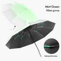 3-Person Extra Large Automatic Umbrella Gradient Color Anti-UV Sun & Rain Dual Use